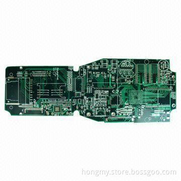 4-layer PCBs with Lead Free HASL Finish, 0.25mm Minimum Hole Diameter